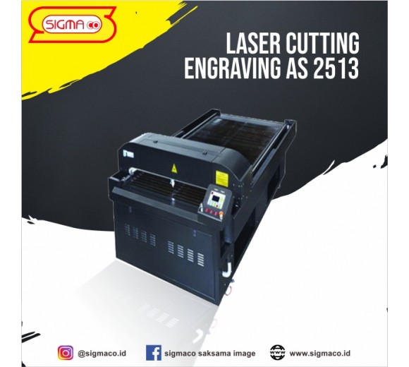 Mesin Laser Cutting Engraving AS 2513